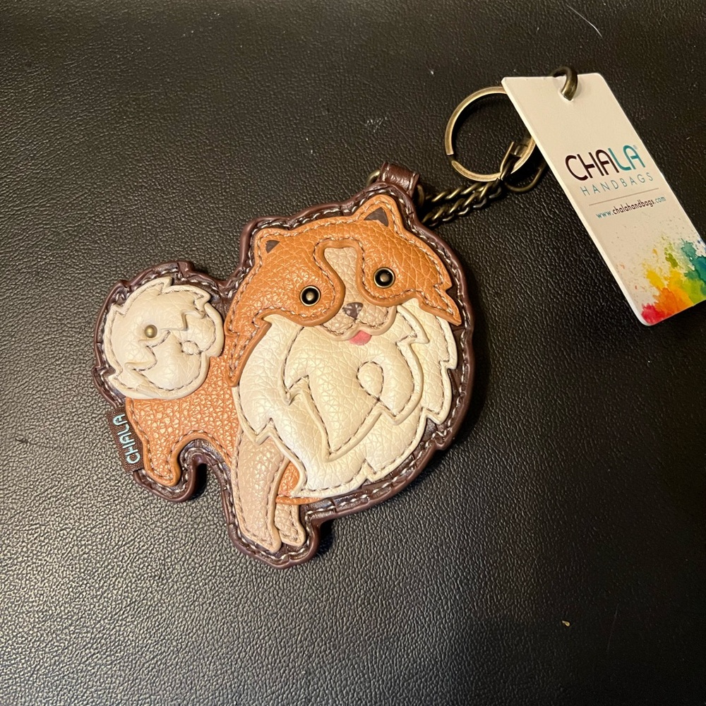 Chala Handbags Dog Keychain